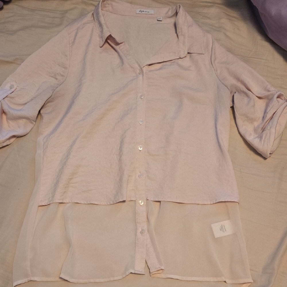 Reitmans Light Pink Blouse